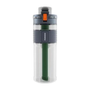 بطری آب تصفیه کننده دو مرحله ای پرودو مدل Porodo Lifestyle Water Filter Bottle with Straw Filter 600ml