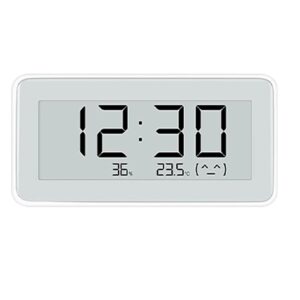ساعت و دماسنج و رطوبت سنج بلوتوثی شیائومی مدل Xiaomi Mijia Electronic Temperature And HygroMeter PRO LYWSD02MMC